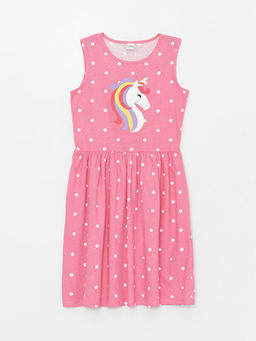 Bisiklet Yaka K?z ?ocuk Elbise