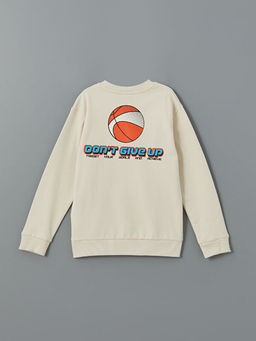 Bisiklet Yaka Erkek ?ocuk Sweatshirt - Waikiki фото 2