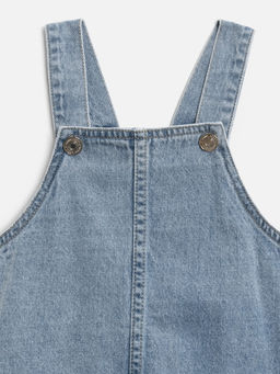 ACOOLA / Сарафан джинсовый детский для девочек Manchkin синий  фото 4