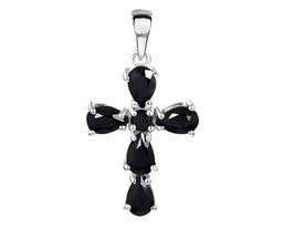 Подвеска, сапфир корунд, Сесиль