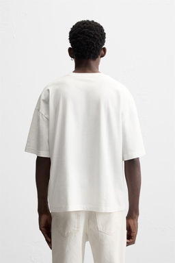 CONTRAST PRINTED T-SHIRT - Zara фото 3