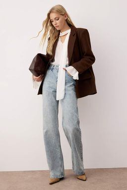 Mavi Yuksek Bel Bel Wide Leg Jeans TWOAW26JE00079