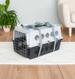 Переноска для животных пластиковая с металлической дверцей 61*40*36 до 15кг 4113 99ред99 4113 4113