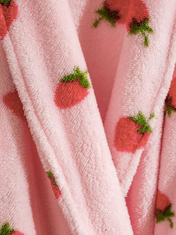 ?ilek Desenli Pel?? Kad?n Sabahl?k