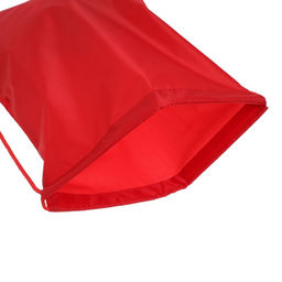 Мешок для обуви 420 х 340 мм, Стандарт СДС-1, (мягкий полиэстер, плотность 210 D), красный - Calligrata фото 3