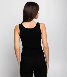 Майка #КТ318, чёрный