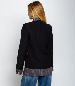 Пиджак #КТ926 (4), чёрный