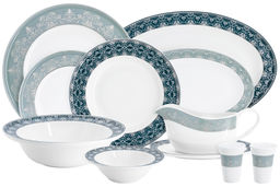 Обеденный сервиз Серебряное кружево, 6 персон, 27 предметов