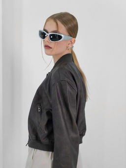 Бомбер Тревор (темно-коричневый) - Nadi bordo фото 2