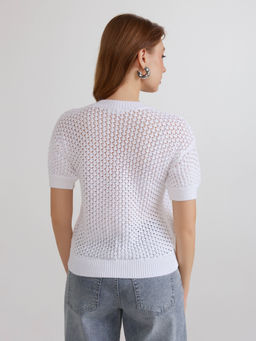 CONTE LDK2457 Джемпер женский white - Conte elegant фото 2