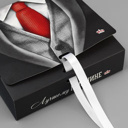 Коробка складная двухсторонняя Лучшему мужчине, 20 х 18 х 5 см - Дарите счастье фото 5