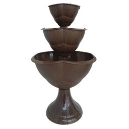 Кашпо 3-х ярусное "Водопад" Бр 8. 231 орех