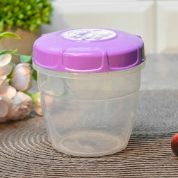 Банка 0,5л д/хранения продуктов Lavender (фиолетовый)