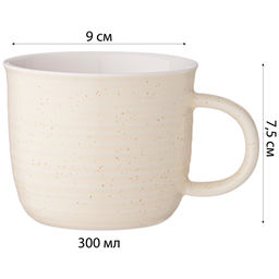 КРУЖКА LEFARD BREAKTIME 300МЛ, СЛИВОЧНАЯ  фото 3