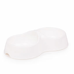 Миска для домашних животных 0,2 л двойная , рат. А(М8271), (М8272), М8620