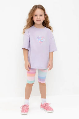 КР 4036-1/цветная волна к535 шорты (велосипедки) для дев - Crockid фото 8