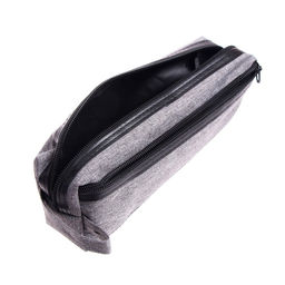 Пенал школьный на молнии Calligrata «Джинс», 2 отделения, МИКС