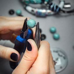 Серьги из муранского стекла SAPPHIRE GLORY LS3456