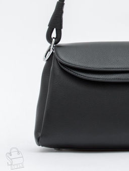 Сумка женская кожаная 2617-1YP black Polina&Eiterou