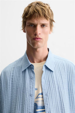 RAISED JACQUARD SHIRT - Zara фото 5