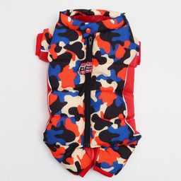 Комбинезон принтованный с замком на спине, размер 18 (ДС 31, ОГ 46, ОШ 38 см), красный - Simaland фото 6