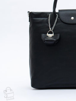 Сумка женская кожаная 1006LP black Polina&Eiterou в Новосибирске