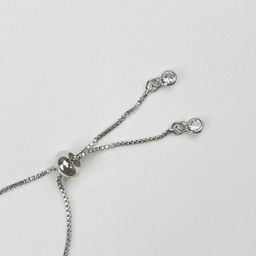 Браслет регулируемый для "Стрельца" из Топаза, Аметиста и Цитрина от 16 см