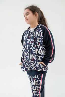 Костюм подростковый из футера 2-хн джемпер и брюки SportLand буквы - Амадэль фото 14