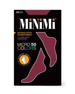 calz. MICRO COLORS 50 3D носки - bordo - Minimi фото 3
