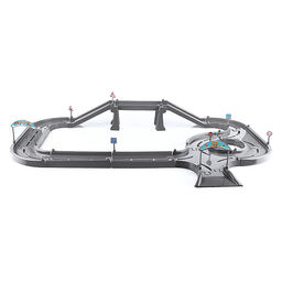 Игровой набор "Автодорога" 2,5м с машинками (серая)