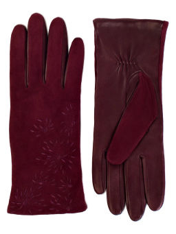 Перчатки женские ш+каш. IS00190 bordo - Eleganzza фото 5