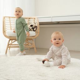 Комбинезон Крошка Я, BASIC LINE, рост 86-92 см, цвет зелёный  фото 4