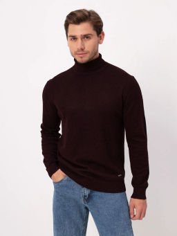 Джемпер мужской GREG G123-DA491 бордо/черный  фото 7