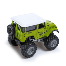 Машина металлическая Биг-фут, инерционная, цвет зелёный - Автоград фото 3