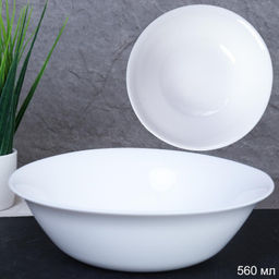 Салатник 560 мл 165 мм ЕВРО2 тарелка глубокая / YGW-65XN (white) /уп 6/48/