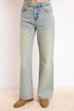 Mavi Yuksek Bel 100% Pamuk Wide Leg Genis Paca Jeans TWOSS26JE00126 - Trendyolmilla фото 5