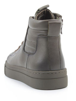 05-X30302A-70 KHAKI Ботинки демисезонные мужские (натуральная кожа,байка)