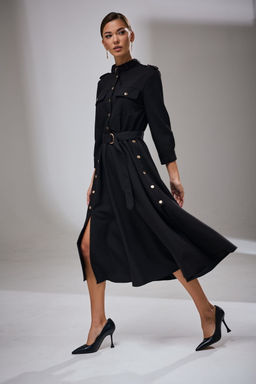 Платье Kaloris 2045W-Р черный  фото 6