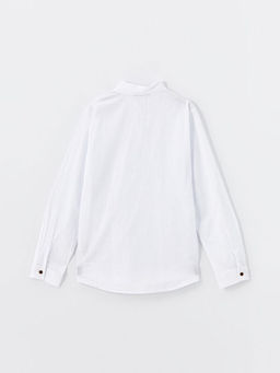 Basic Uzun Kollu Erkek ?ocuk G?mlek - Waikiki фото 3