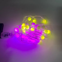 Гирлянда нить USB с пультом матовые шарики 10 м (арт. HZ-115) - Ип лебедев о.ю фото 2