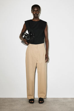 PANTAL?N TWILL DE ALGOD?N TAPERED LEG - H&m фото 2