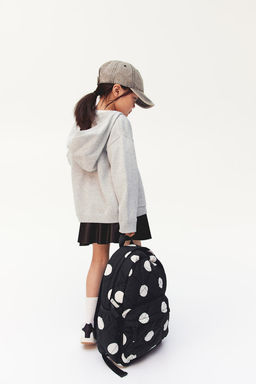 Sudadera con capucha en punto de algodon - H&m фото 3