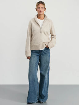 Вязаный джемпер на молнии / Zarina