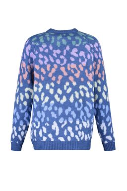 Tas Yumusak Dokulu Leopar Desenli Triko Kazak TWOAW22KZ0427 - Trendyolmilla фото 16