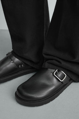ZUECO HEBILLA / Negro - Zara фото 3