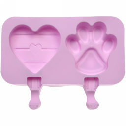 Цена за 2 шт. Форма для приготовления мороженого "Микс" силиконовая 19,5*15см