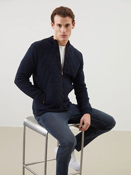 Standart Kal?p Dik Yaka Erkek Triko H?rka