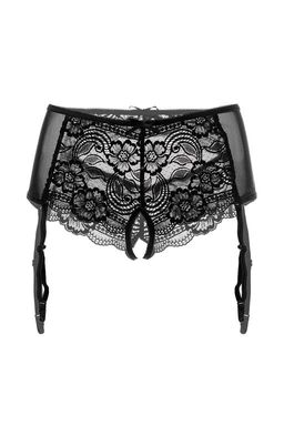 Эротические трусики-пояс Erolanta Sheila, черный (46-48)  фото 9