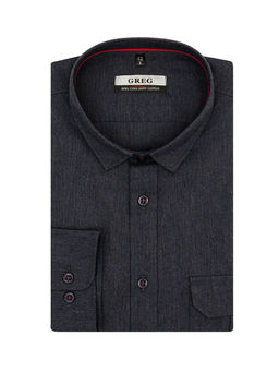 Сорочка мужская длинный рукав GREG S333/231/9228/ZN/P/1p  фото 2