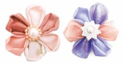 Шаблон круглые лепестки Clover для изготовления больших декоративных цветов  фото 2